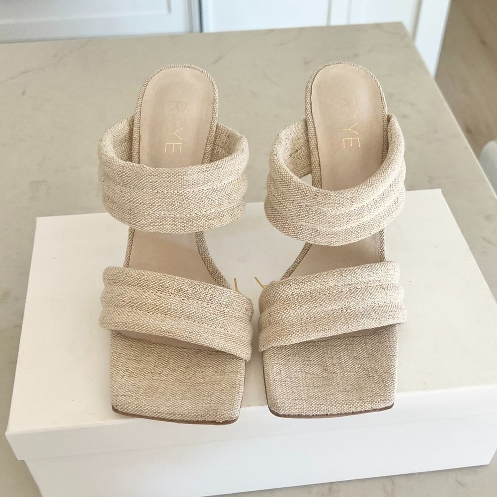 RAYE Daniela Heel in Nude - Size 8.5